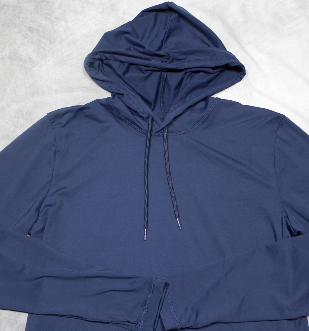 Pendleton Long Sleeve Hoodie Pullover Mens Small Navy